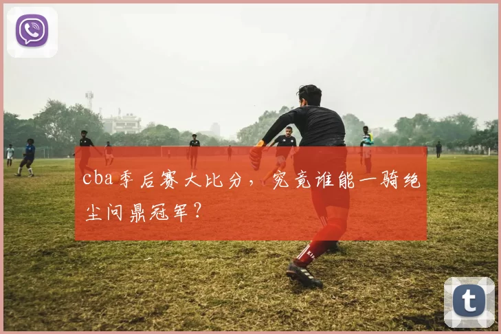 cba季后赛大比分，究竟谁能一骑绝尘问鼎冠军？