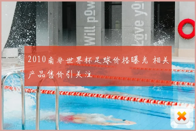 2010南非世界杯足球价格曝光 相关产品售价引关注